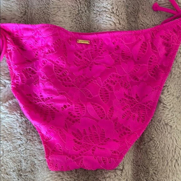Victoria's Secret Hot Pink Lace Bikini - Picture 5 of 8